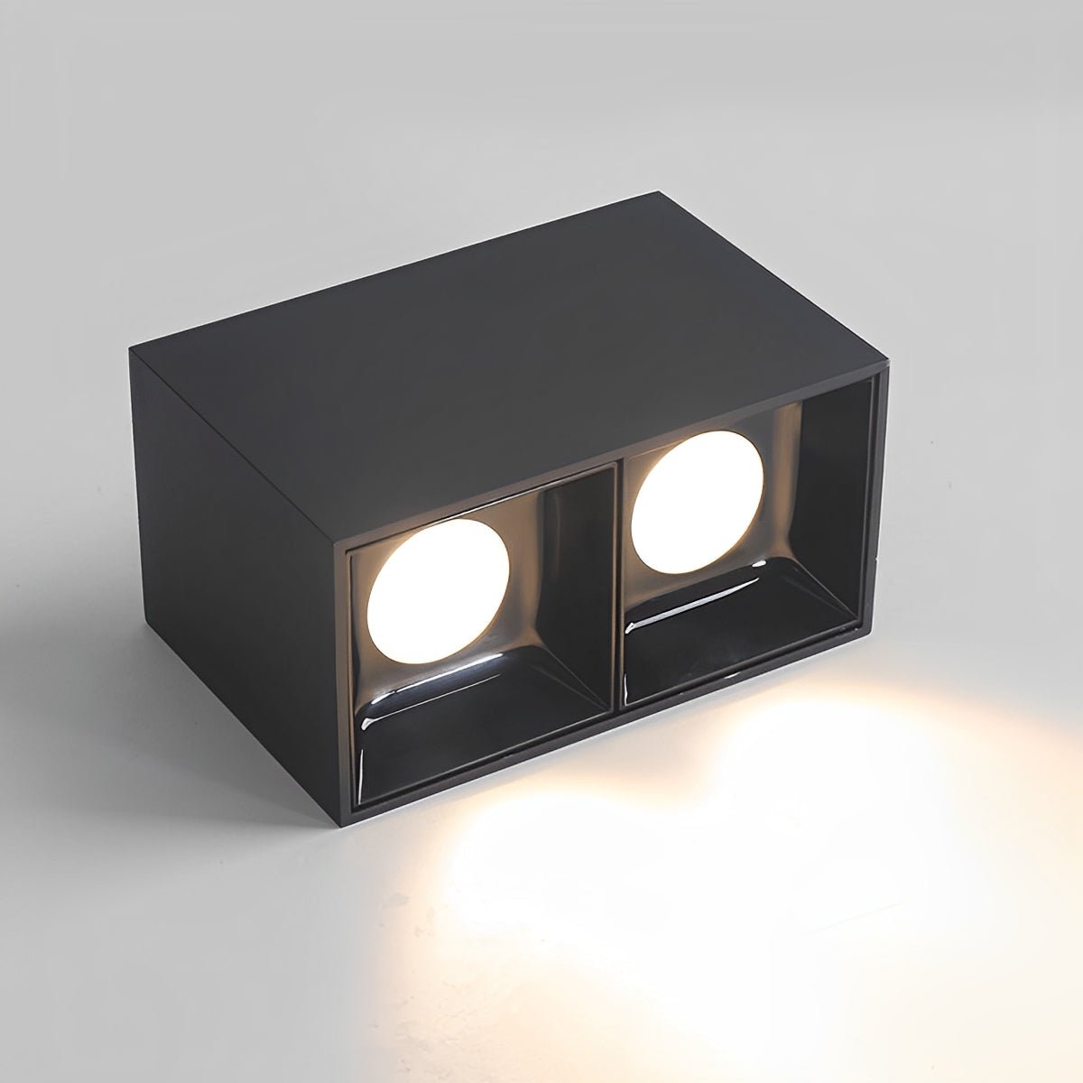 Modern Minimalist Aluminum Square COB Ceiling Spot Light - Flyachilles
