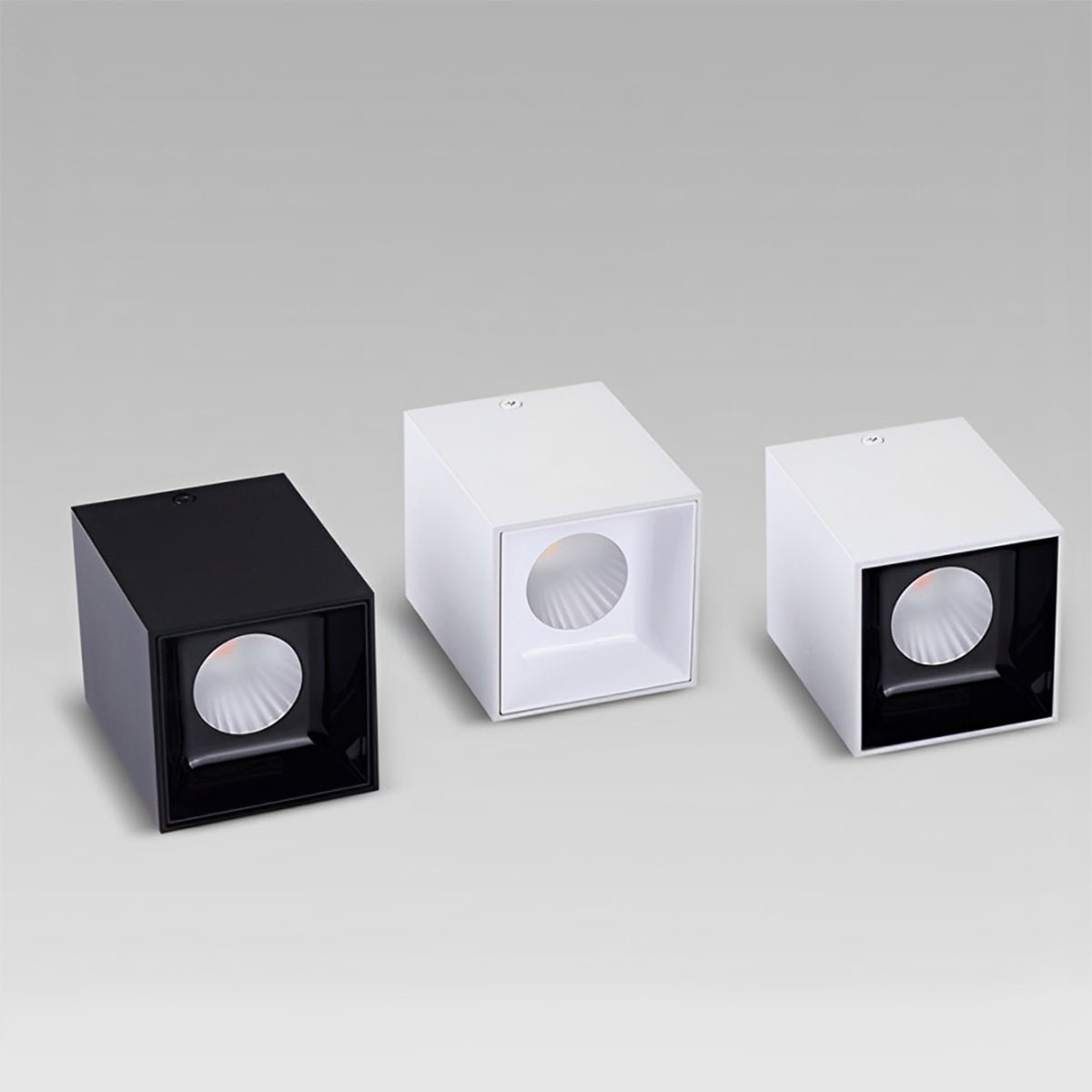 Modern Minimalist Aluminum Square COB Ceiling Spot Light - Flyachilles