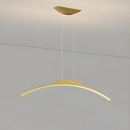 Modern Minimalist Arc Arch Long Strip Light LED Pendant Lights - Flyachilles