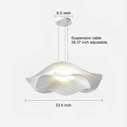 Modern Minimalist Art Lotus Leaf Pendant Lighting - Flyachilles