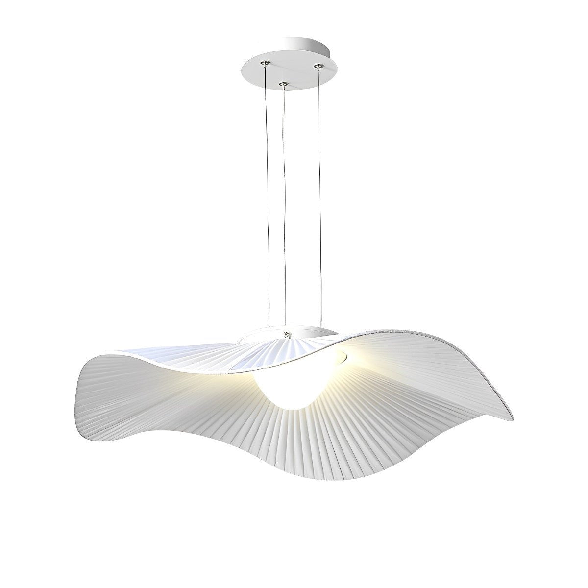 Modern Minimalist Art Lotus Leaf Pendant Lighting - Flyachilles