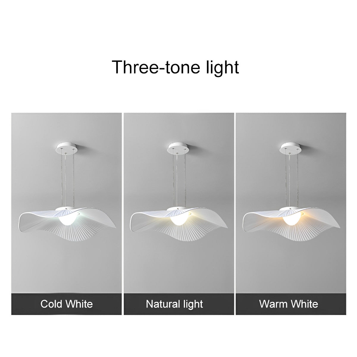 Modern Minimalist Art Lotus Leaf Pendant Lighting - Flyachilles