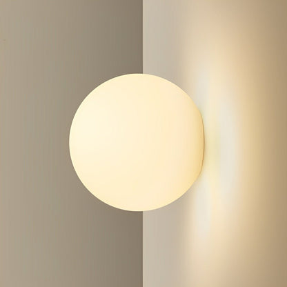 Modern Minimalist Bauhaus Globe Art Shade LED Wall Sconce - Flyachilles