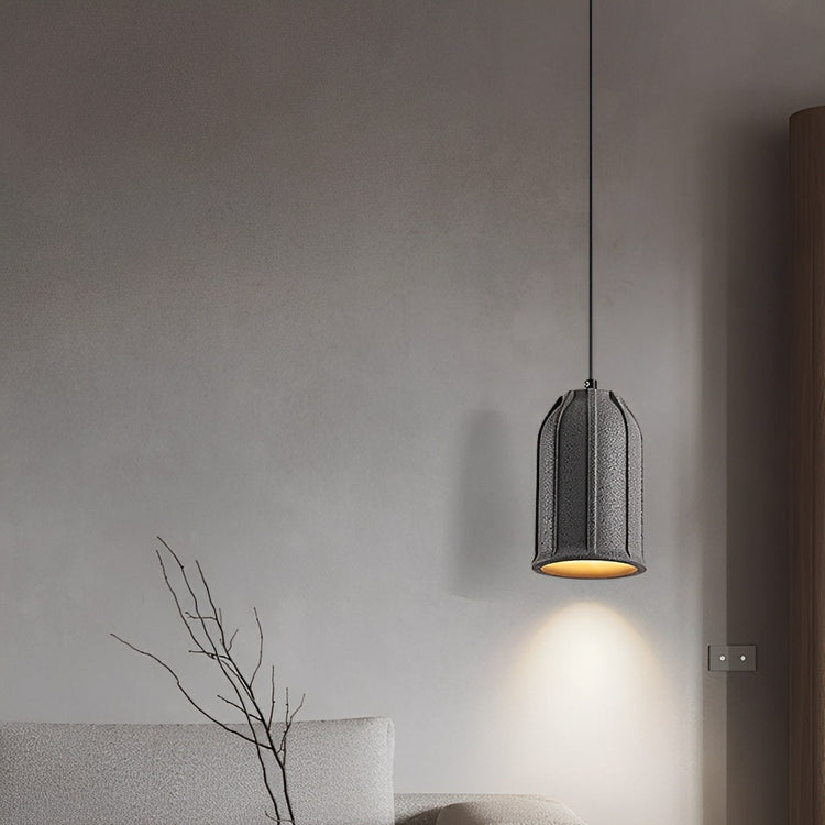 Modern Minimalist Bell Cement LED Pendant Lights - Flyachilles