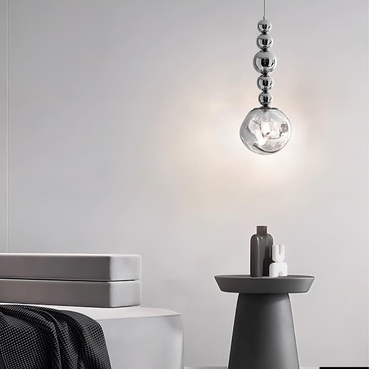 Modern Minimalist Crystal Globe Indoor Bar LED Pendant Lights - Flyachilles