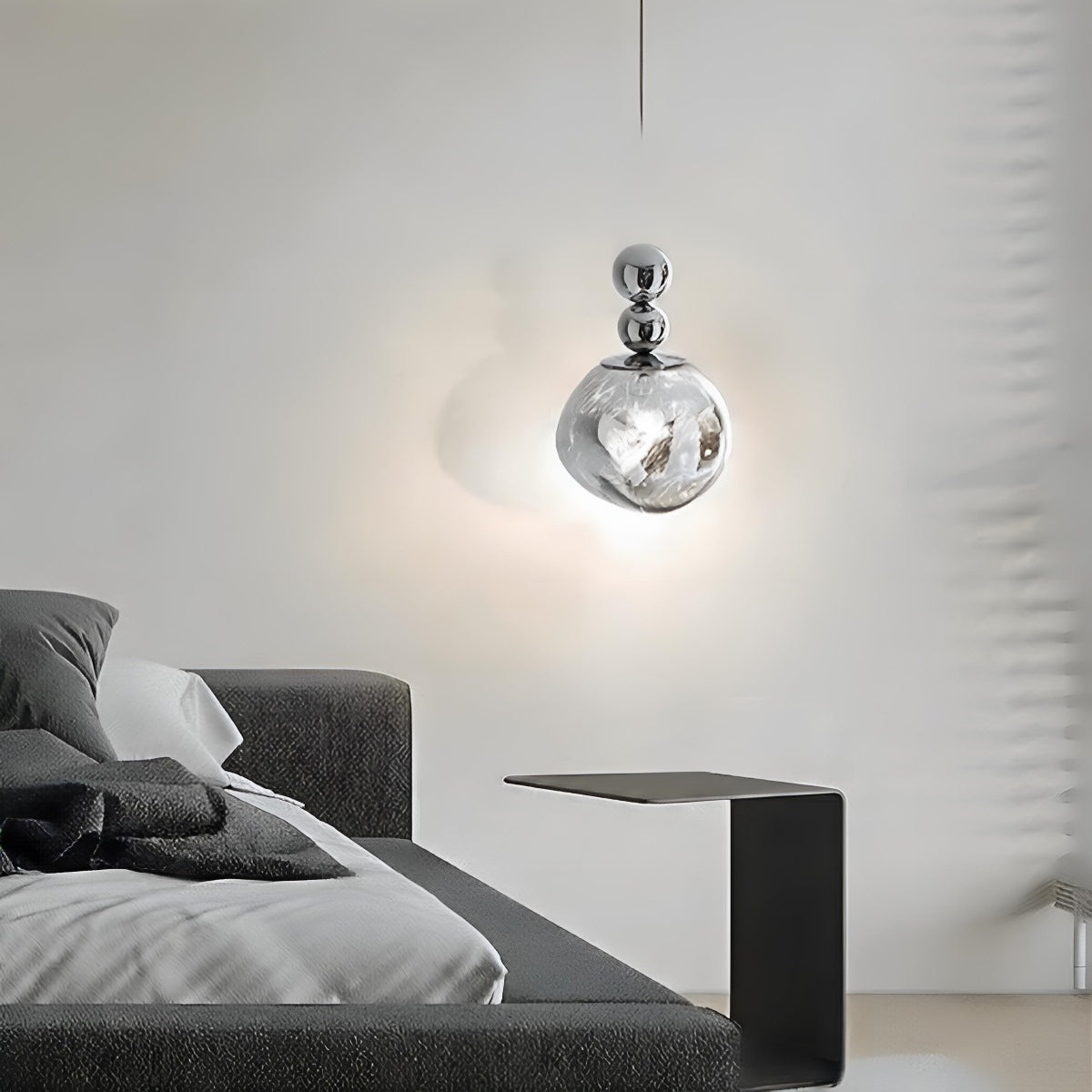 Modern Minimalist Crystal Globe Indoor Bar LED Pendant Lights - Flyachilles