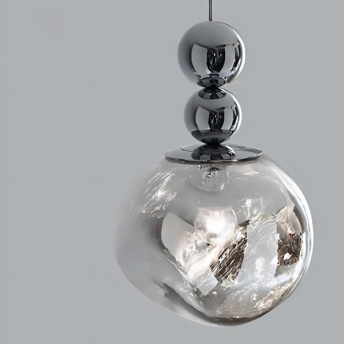 Modern Minimalist Crystal Globe Indoor Bar LED Pendant Lights - Flyachilles