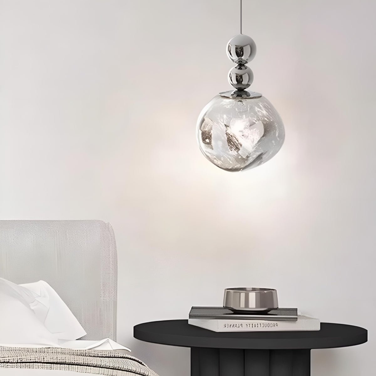 Modern Minimalist Crystal Globe Indoor Bar LED Pendant Lights - Flyachilles