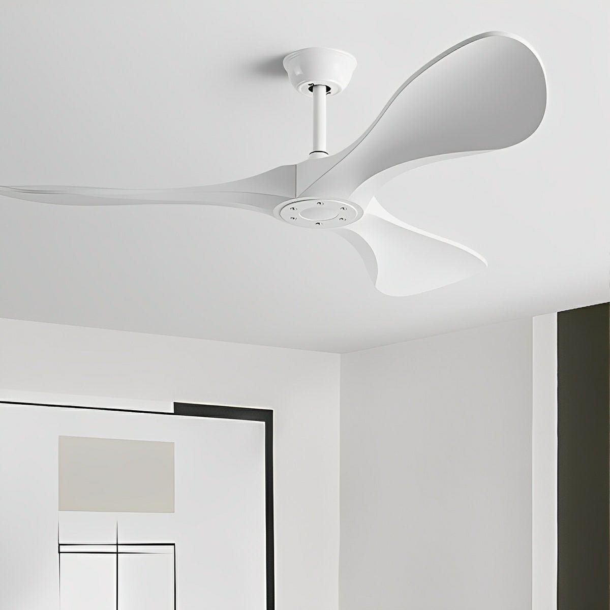 Modern Minimalist DC Motor Reverse Ceiling Fan - Flyachilles