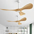 Modern Minimalist DC Motor Reverse Ceiling Fan - Flyachilles