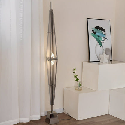 Modern Minimalist Diamond - Shaped Dimmable LED Floor Lamp - Flyachilles