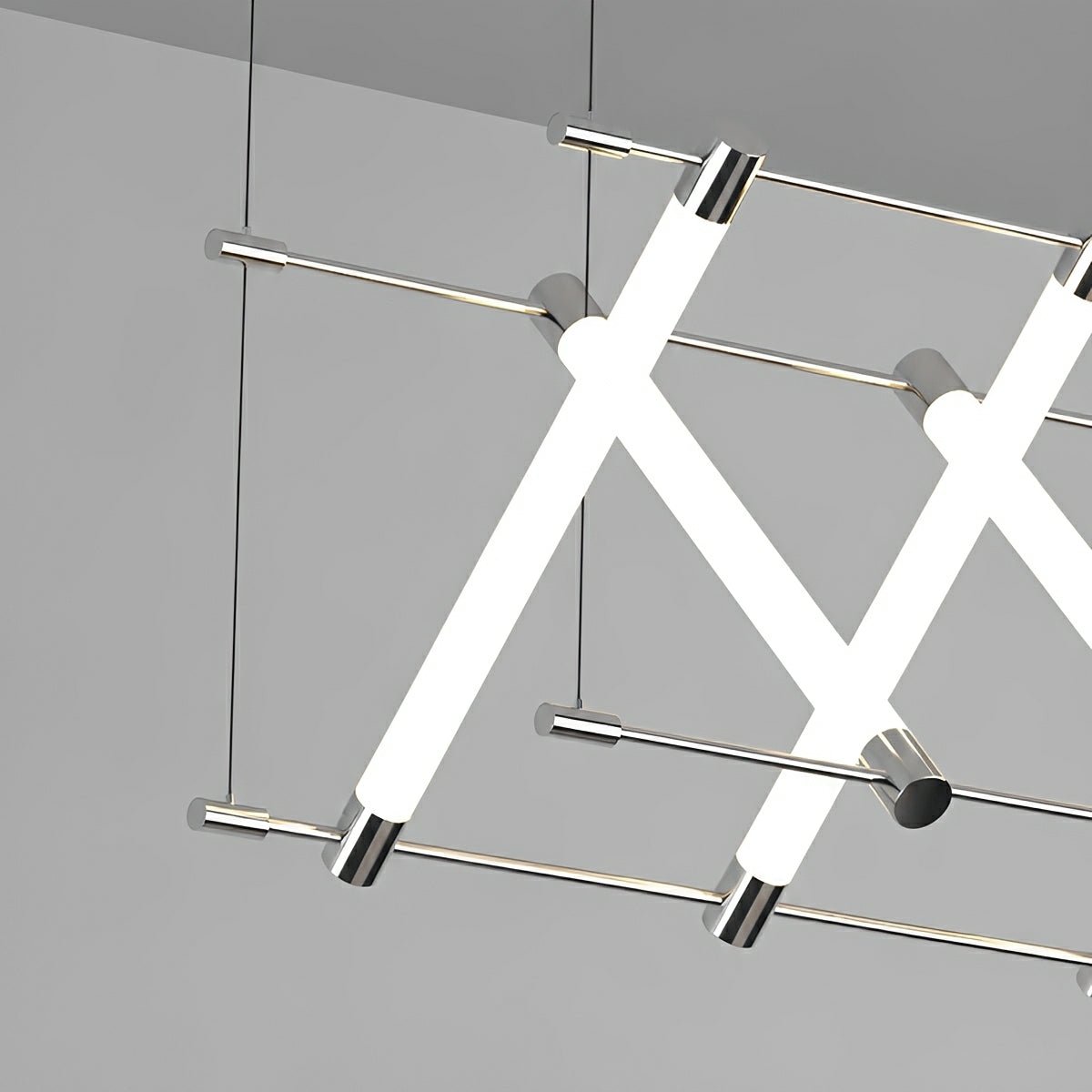 Modern Minimalist Fishbone Light Combination Bar Chandelier - Flyachilles