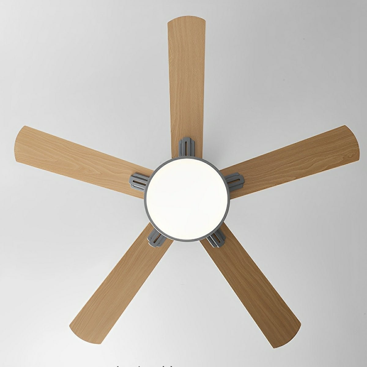 Modern Minimalist Five - leaf Frequency Conversion Ceiling Fan - Flyachilles