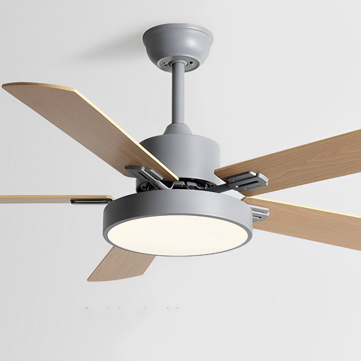 Modern Minimalist Five - leaf Frequency Conversion Ceiling Fan - Flyachilles