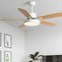 Modern Minimalist Five - leaf Frequency Conversion Ceiling Fan - Flyachilles