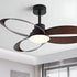 Modern Minimalist Geometric 6 - Speed Reverse Ceiling Fan Light - Flyachilles