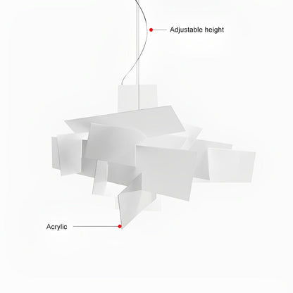 Modern Minimalist Geometric Art Chandelier Light - Flyachilles