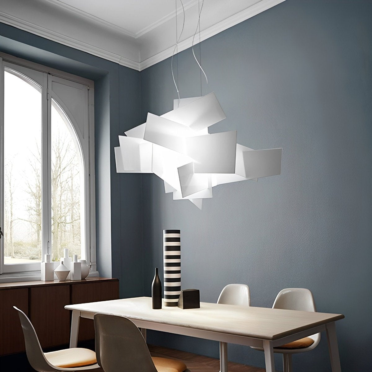 Modern Minimalist Geometric Art Pendant Light - Flyachilles