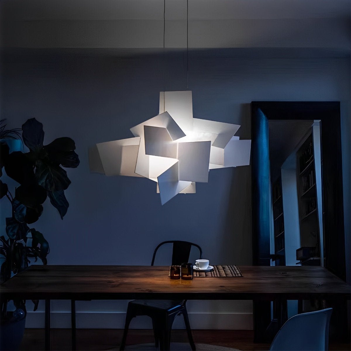 Modern Minimalist Geometric Art Pendant Light - Flyachilles