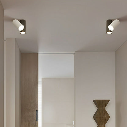 Modern Minimalist Geometric Cylinder LED Indoor Ceiling Light - Flyachilles