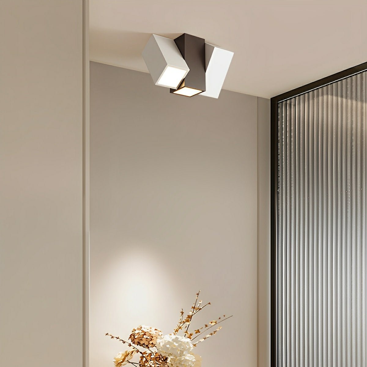 Modern Minimalist Geometric Cylinder LED Indoor Ceiling Light - Flyachilles