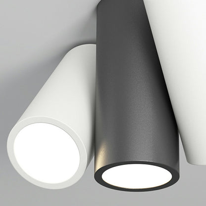 Modern Minimalist Geometric Cylinder LED Indoor Ceiling Light - Flyachilles