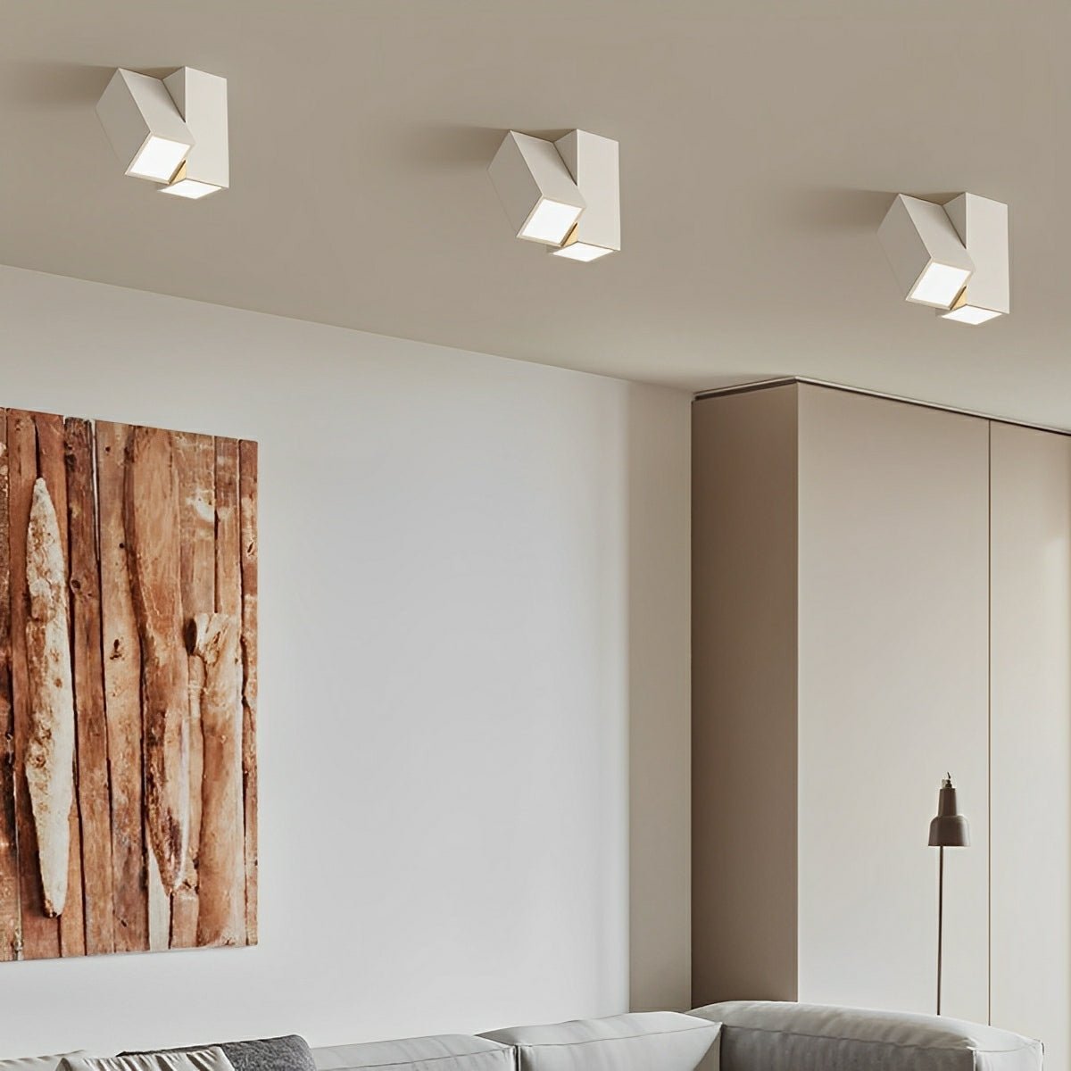 Modern Minimalist Geometric Cylinder LED Indoor Ceiling Light - Flyachilles