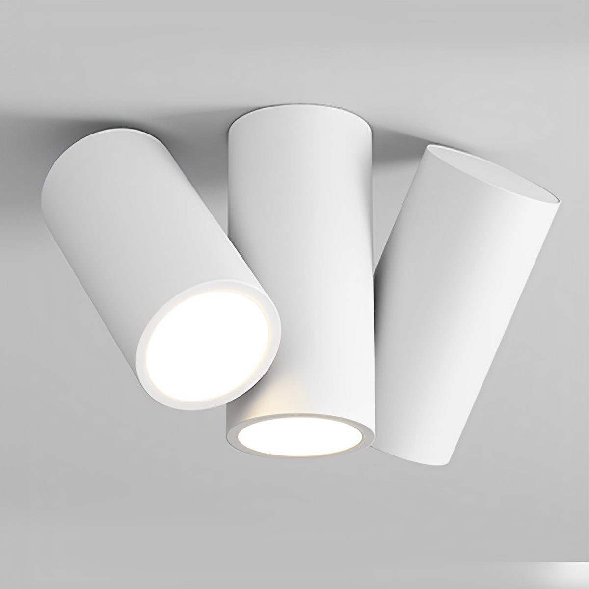 Modern Minimalist Geometric Cylinder LED Indoor Ceiling Light - Flyachilles