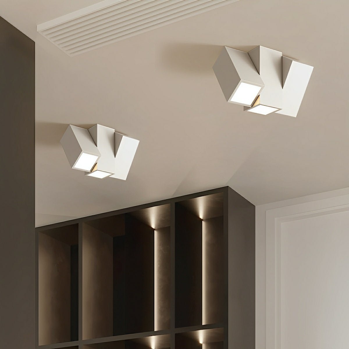 Modern Minimalist Geometric Cylinder LED Indoor Ceiling Light - Flyachilles