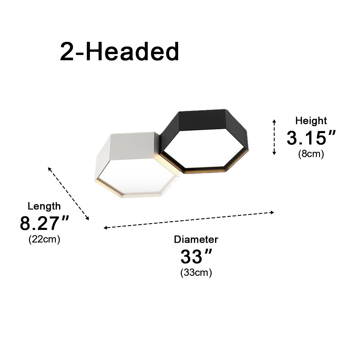 Modern Minimalist Geometric Cylinder LED Indoor Ceiling Light - Flyachilles