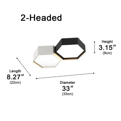 Modern Minimalist Geometric Cylinder LED Indoor Ceiling Light - Flyachilles