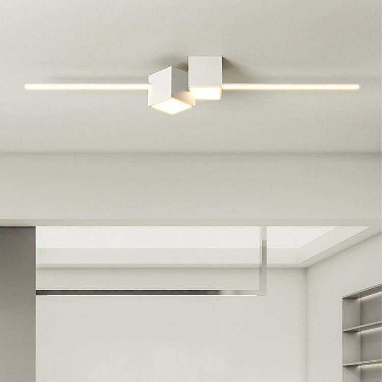 Modern Minimalist Geometric LED Long Strip Indoor Ceiling Light - Flyachilles