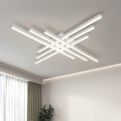 Modern Minimalist Geometric Long Strip LED Ceiling Light - Flyachilles
