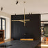 Modern Minimalist Geometric Outline Lines Light Pendant Lights - Flyachilles