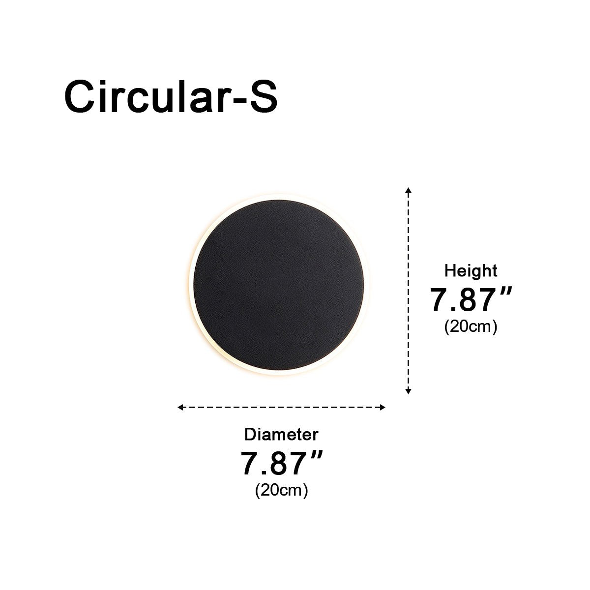 Modern Minimalist Geometric Touch Sensor LED Wall Sconce - Flyachilles