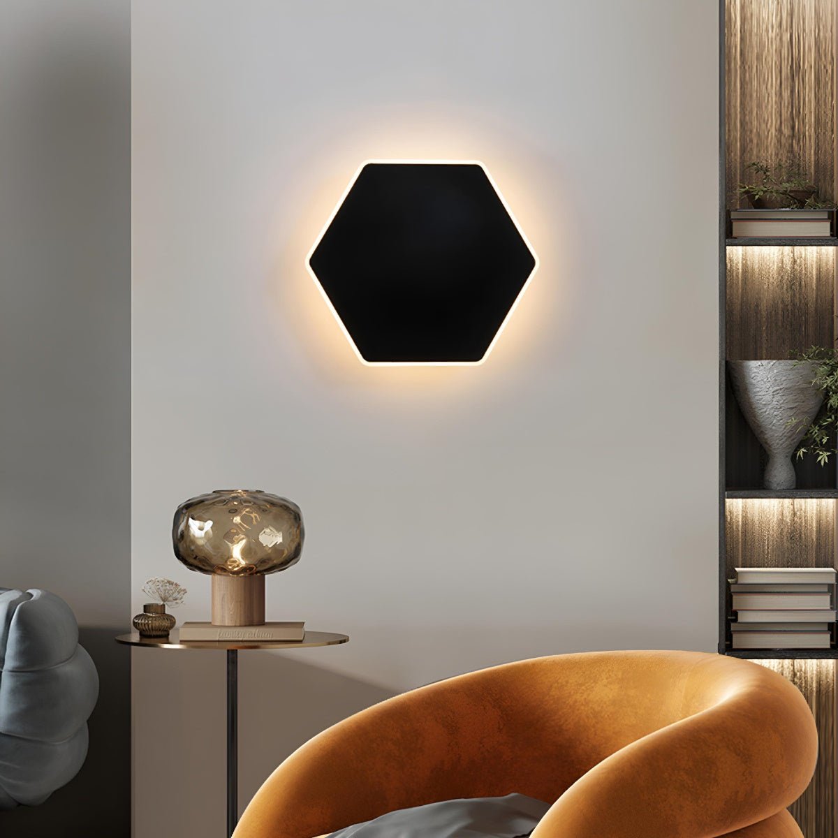 Modern Minimalist Geometric Touch Sensor LED Wall Sconce - Flyachilles