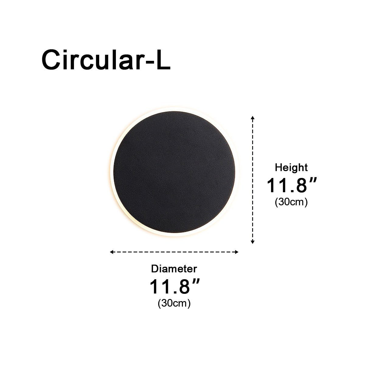 Modern Minimalist Geometric Touch Sensor LED Wall Sconce - Flyachilles