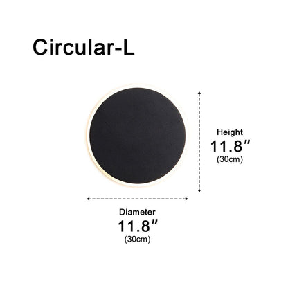 Modern Minimalist Geometric Touch Sensor LED Wall Sconce - Flyachilles