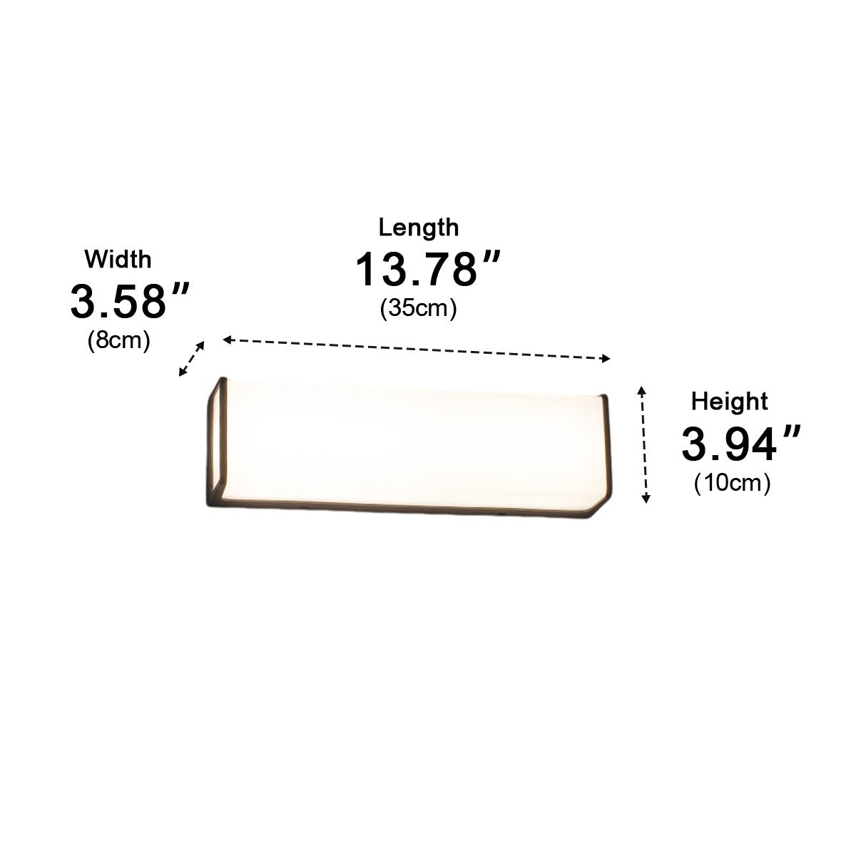 Modern Minimalist Geometric Waterproof Outdoor LED Porch Wall Lights - Flyachilles