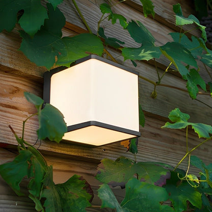 Modern Minimalist Geometric Waterproof Outdoor LED Porch Wall Lights - Flyachilles