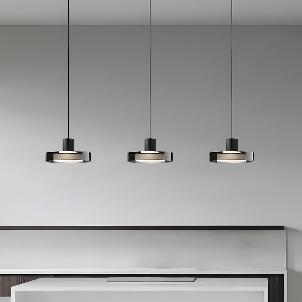 Modern Minimalist Glass Indoor Bar Pendant Lights - Flyachilles