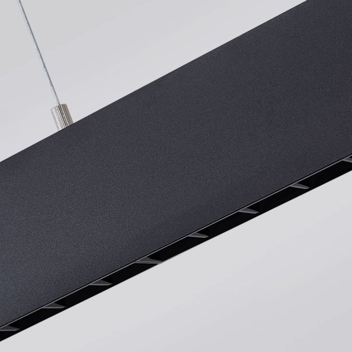 Modern Minimalist Grille LED Long Strip Pendant Lights - Flyachilles