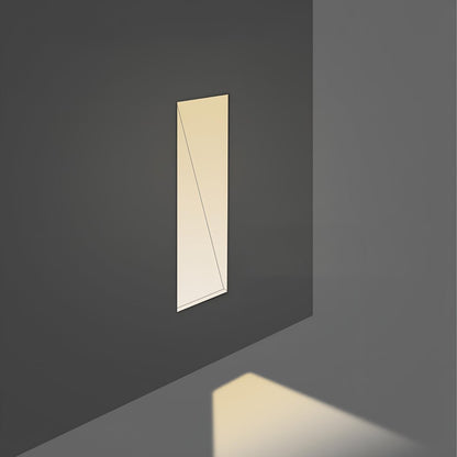 Modern Minimalist Indoor LED Recessed Stairway Wall Light - Flyachilles