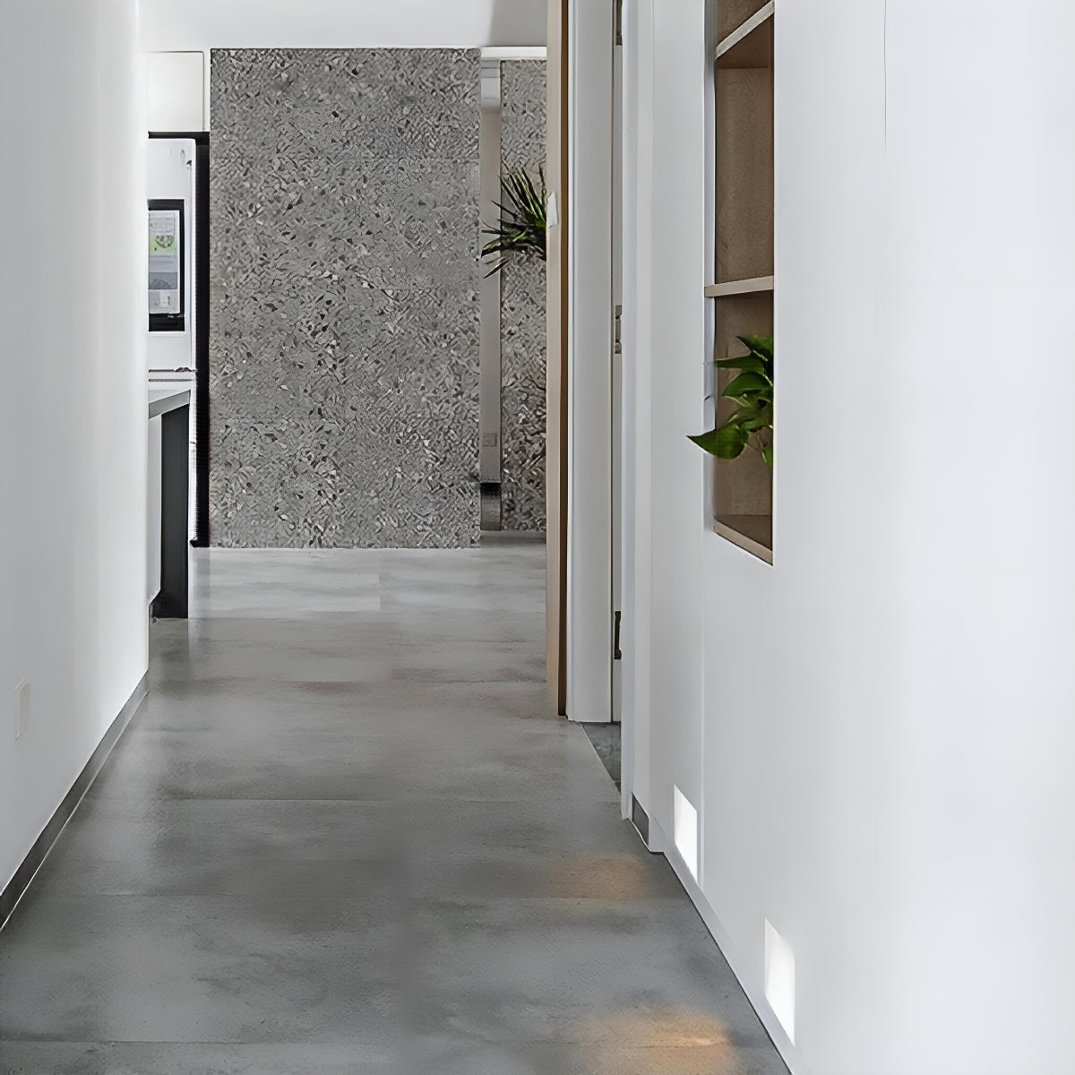 Modern Minimalist Indoor LED Recessed Stairway Wall Light - Flyachilles