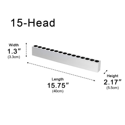 Modern Minimalist LED Long Strip Linear Indoor Spotlight - Flyachilles