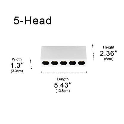 Modern Minimalist LED Long Strip Linear Indoor Spotlight - Flyachilles