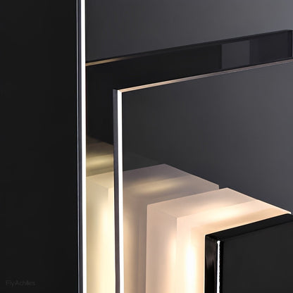 Modern Minimalist Linear Glass LED Wall Sconce - Flyachilles