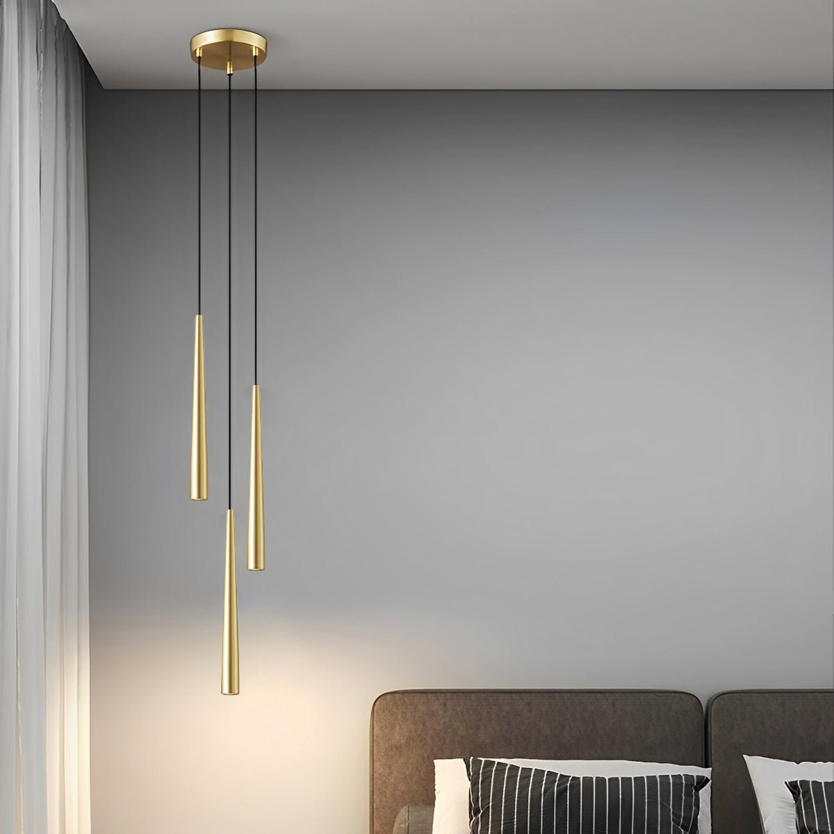 Modern Minimalist LED Long Strip Bar Pendant Light – Flyachilles