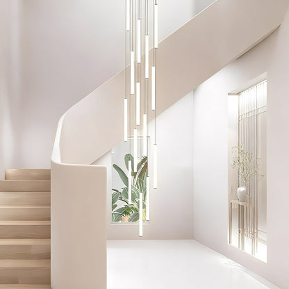 Modern Minimalist Long Strip LED Stairs Pendant Lights - Flyachilles