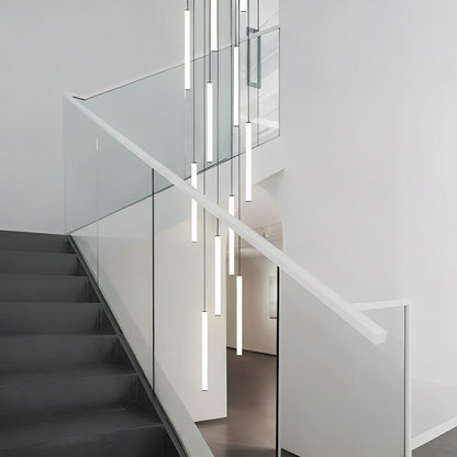 Modern Minimalist Long Strip LED Stairs Pendant Lights - Flyachilles